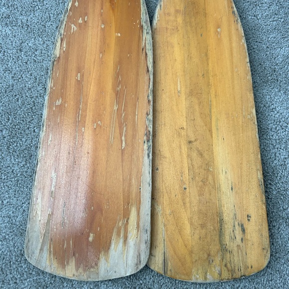 Vintage Wooden‎ Kayak paddle, canoe paddle. 47” USA. - Picture 4 of 11